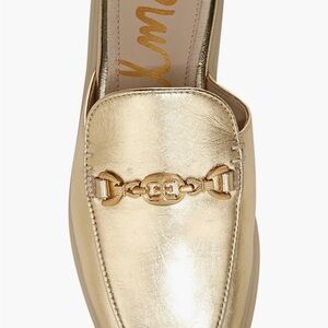 Gold Loafers for Women